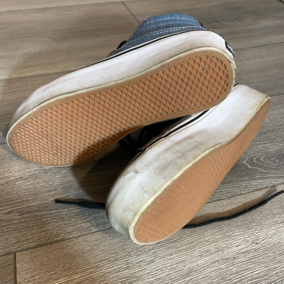 PUNK ROCK Denim VANS with spike rivets - Picture 8 of 8